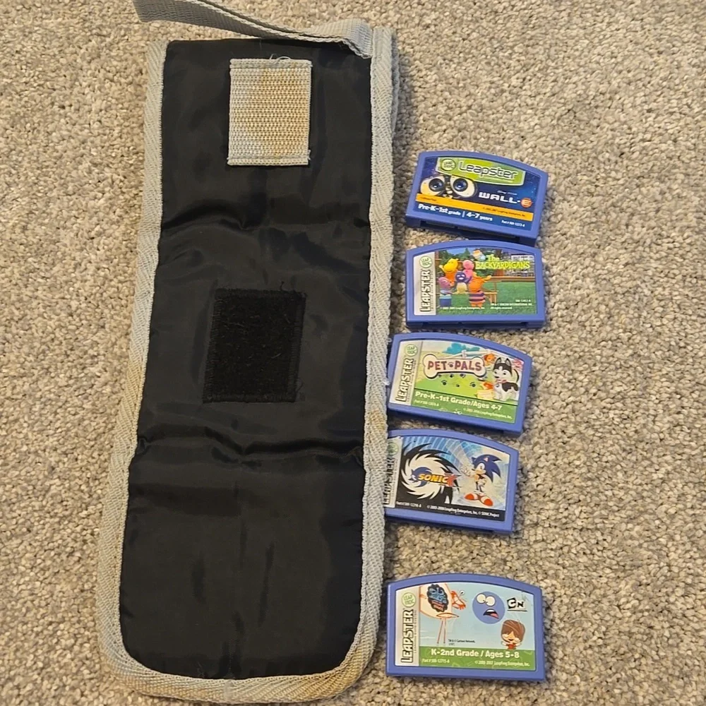 Leap Frog Leapster LeapPad Game Cartridges 5pk - Picture 5 of 5